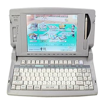 J198 ワープロ シャープ 書院 WD-C500 楽天市場】【説明書付】【90日保証】シャープ ワープロ 書院 WD